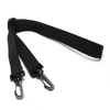 Accesorios de piezas de la bolsa Cinturón de reemplazo de correa de hombro negro ajustable para mujeres Bolsas de mensajero de hombres