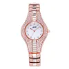 GEDI Brand Women Watches Top Luxury Full Rhinestone Crystal Wristwatch Gift Ladies Clock Relogio Feminino Montre Femme 210310