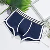 Underpants Men Casual Boxers Brief Comfortablehome Lounge Pants Simplicity Gay Sport Short