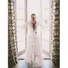 Nieuwe bruiloft accessoires wit / ivoor mode sluier lint rand korte twee laag bruids sluiers met kam hoge kwaliteitCCW003