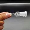 14.5mm 18.8mm Glasadapter Dubbelskål Hookahs Tillbehör 3 Gemensam på en Drop Down Two Size Wishbone Splitter Frosted Adaptrar för Bong