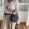 Bolso redondo, bolsas de mensajero de moda para mujer, bolso cruzado 2020, bolso de mano con patrón de cocodrilo clásico, Bolsa femenina K726