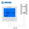 BEOK WLAN-/Nicht-WLAN-Raumheizungsthermostat, Temperaturregler für Gaskessel, wöchentlich programmierbar, BOT-313 210719