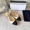 Дизайнер- Женская модная обувь женские сандалии кожаные высокие каблуки весна и осень заостренная высота ноги 6,5 см 35-40