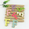 26 lettres anglaises Alphabet serviette tissu brodé patchs chenille vêtements sacs veste fer sur or paillettes accessoire bricolage nom Gritt autocollants