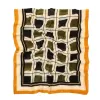 Écharpe plissée en coton mélangé pour femmes, châle imprimé à carreaux, en Viscose, Style géométrique, étole de plage, foulard de tête, décontracté, 2021
