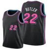 14 Dwyane 3 Wade Jersey Jimmy 22 Butler Maglie da pallacanestro Rosa Blu uomini donne giovani bambini