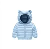 Casaco quente de inverno bebê algodão-acolchoado jaqueta infantil casacos de criança leve criança roupa infantil