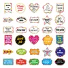 Stickers de motivation des étudiants de 30 pcs Retour à l'école imperméable Student Graffiti Inspirational Anglais Phrase Autocollant Enfants Notebookl Mots décalques