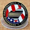 5st Non Magnetic Crafts Challenge Coin Operation Enduring DOM Combat Veteran Oif Bronze Plated Miliatry4179440