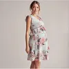 Moederschap jurken jurken zwangerschap kleding zomerjurk bloemen voor po shoot zwangere vrouwen x007
