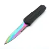 9 modelle Sca Schwarz Griff Gerade Feststehende Messer Double Action Angeln EDC Tasche Taktische Messer Überleben Werkzeug Messer