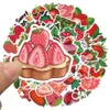 50 PCS Mixed Graffiti skateboard Stickers Cartoon fruit Red strawberry For Car Laptop Fridge Helmet Pad Bicycle Bike Motorcycle PS4 book Guitar Pvc Decal