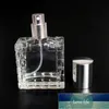 1 pc homens 30ml clara vidro vazio frascos de perfume pulverizador atomizador recarregável garrafa de garrafa cheiro com tamanho de viagem portátil