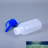 100 SZTUK 30 ml PE Plastikowa butelka kleju z niebieską czapką do ciekłego kleju oleju olejem spożywczym pojemnik