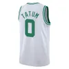 Maillots de basket Bostones Tatum 7 Jaylen Walker 0 Jayson Brown 36 Marcus Men Smart Stitched 1985 1986 Retro Jersey 33 Bd