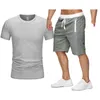 Marque Designer Luxe Hommes Survêtements D'été T-shirt Shorts Basketball Sportswear Mode Casual Ensembles À Manches Courtes Courir Joggi226b