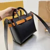 Frauen Handtasche Tragetaschen Einkaufstasche Schulter Umhängetasche Geldbörse Mode Tartan Echtes Leder Hohe Qualität Gold Hardware Klassische Cl220e