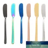 7 colori 304 acciaio inossidabile coltello da burro formaggio dessert marmellata spalmatore crema coltelli posate occidentali strumento di alimentazione del bambino wjl0160 Prezzo di fabbrica design esperto Qualità