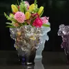 Goede kwaliteit kristallen glazen rozenvaas creatief festivalcadeau 4335696