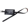 Fashion trend leather bag single button mobile phone rectangular pocket simple solid color leisure belt women's waist bag