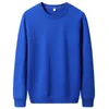 Höst Långärmad Fast Färg Sweatshirts Men Fashion Cotton 12Color Mens Casual O-Neck Sweatshirt Man Märke Toppar 210813