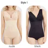 Femmes Sexy Body Shapewear Minceur Sous-vêtements Body Taille Compression Shaper Butt Lifter Tummy Control Belly Flat Lingerie 211218