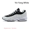 2023 Top Quality Mens Running Shoes 95 Yin Yang OG Airs Solar Triple Black White Worldwide Seahawks Particle Grey Neon Laser Fuchsia Red Greedy 3.0 Sports Sneakers S16