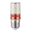 4ピース/ロットE27 E14 12W 16W SMD2835 LEDキャンドル電球220V 230V節電エネルギー暖かい/クーラーホワイトLEDSコーンランプボンバーホームライトスーパーブライトD3.0