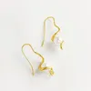 Boucles d'oreilles en perles de ligne irrégulières pour femmes