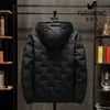 Winter Men'S Jacket Cotton Handsome Trend Hooded 211008