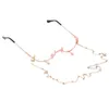 Party Masks Lolita Halfframe Chain Glasses Girl Cosplay Prop Decorative D0287024479