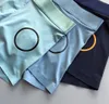 Designer di biancheria intima da uomo Pugili di moda Mutande da boxer traspiranti Mens sexy Vita Underpant Man Underwear 3PCS box158b