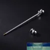 Men Shirt Pins Tie Clip Collar Clasp Luxury Business Wedding Brooch Bar Ornament