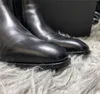 Wysokiej góry Zamszowa Oryginalna Skóra Harry Wyatt Charm Boots Wedge SLP Moda Mężczyźni Klasyczne Czarne Szary Brązowe Overshoes Denim Boot