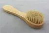 Escova de limpeza do rosto para esfoliação facial cerdas de limpeza naturais de limpeza para escova a seco Scrubbing com identificador de madeira9227368