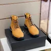 Prado Beaucoup de chaussures de créateur pour hommes de haute qualité de haute qualité ~ Tops Mens New Designer Boots Chaussures EU Taille 39-44