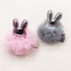 15 pezzi di moda carina pulite di coniglio per coniglio floreale coniglietti floreali barrette principessa Accessori per capelli boutique per ragazze7403430