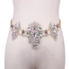 Anhänger Halsketten 6 Farben Luxus Sexy Kristall Bodychain Sommer Strand Bikini Körper Schmuck Für Frauen Lange Strass Halskette2176869