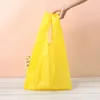 エコフレンドリーストレージハンドバッグ折りたたみ式使えばバッグ再利用可能なバッグ厚いハンドルバッグトートマーケットグローザーバッグWLL448