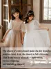 Kids Girl 10 12 years Elegant Party Christmas Long Dress Sequined Princess Birthday Ball Gown Children Dress Teenage Costume Q0716