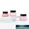 5 STKS 15G / 30G / 50G Lege Roze Glas Cosmetische Gezichtscrème Flessen Lippenbalsem Container Jar Sample Injectieflacons Reizen Amber Make Pots