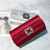 Be008High-end new evening bags designer with pearl button soft evening bag handmade patchwork color fashion boutique lady evening clutch