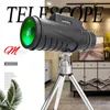 40*60 Powerful Monocular Telescope Lense Long Rang Prismatic Professional Scope Optics Hunting Camping Tourism
