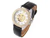 Top sell WINNER fashion watches for Woman Automatic Watch Mechanical watch for lady leather strap WN51