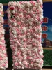 Couronnes de fleurs décoratives SPR conçoit des panneaux muraux de fleurs artificielles 3D pour décor d'intérieur et d'arrière-plan de mariage