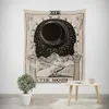 Nordic Ins Hanging Cloth Art Wall Tapestry Hem Dekoration Väggmålning Tarot 210609