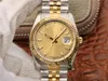 DH Factory Watch 36mm Datejust Diamond Dial 126233 ETA 2813 Bewegung Automatische Männer Uhren2035682