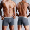 4 Piece Boxershorts Men Boxers Cotton Panties Man Underwear Men Sexy Under Wear Men's Underpants Male Boxer Gay 9xl Lot Long Top 210730