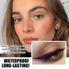 Eyeliner Monokrom Çıkartmaları Göz kapağı hattı sopa su geçirmez uzun süreli yeniden kullanılabilir tembel gözler makyaj cosplay partisi cosmetics5673565